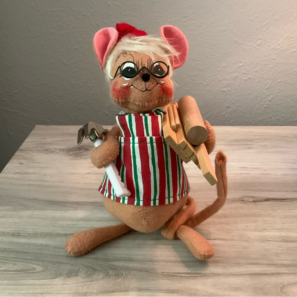 Annalee Christmas Santa’s Workshop Mouse